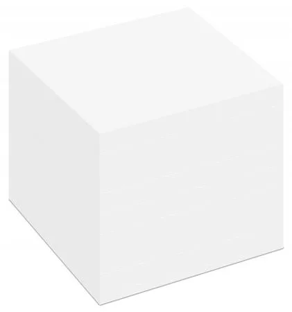 Kockatömb, 90x90x85 mm, ragasztott, DONAU (D8315000)