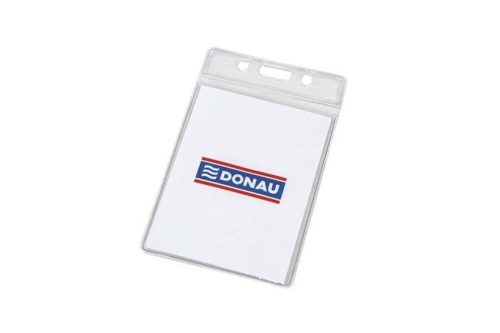 Azonosítókártya tartó, 60x105 mm, hajlékony, álló, DONAU (D8342001)