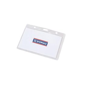   Azonosítókártya tartó, 105x65 mm, hajlékony, fekvő, DONAU (D8343001)
