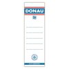 Cserecímke, iratrendezőhöz, öntapadó, 54x153 mm, DONAU, fehér (D8375)