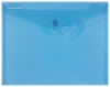 Irattartó tasak, A5, PP, patentos, DONAU, kék (D8547K)
