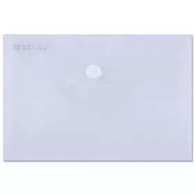   Irattartó tasak, A6, PP, patentos, DONAU, áttetsző (D8549A)