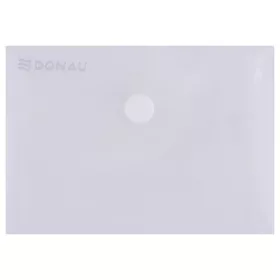   Irattartó tasak, A7, PP, patentos, DONAU, áttetsző (D8550A)