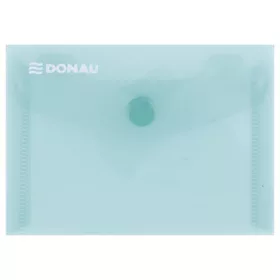 Irattartó tasak, A7, PP, patentos, DONAU, zöld (D8550Z)