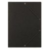 Gumis mappa, prespán, A4, DONAU Premium, fekete (D86431FK)