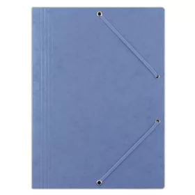 Gumis mappa, prespán, A4, DONAU Premium, kék (D86431K)