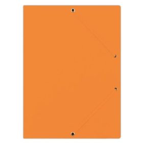   Gumis mappa, prespán, A4, DONAU Premium, narancssárga (D86431N)