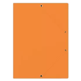   Gumis mappa, prespán, A4, DONAU Premium, narancssárga (D86431N)