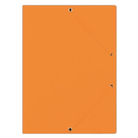 Gumis mappa, prespán, A4, DONAU Premium, narancssárga (D86431N)
