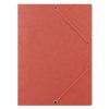 Gumis mappa, prespán, A4, DONAU Premium, piros (D86431P)