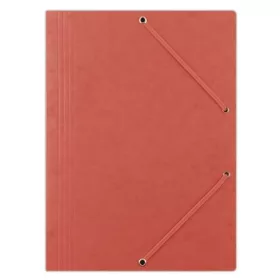 Gumis mappa, prespán, A4, DONAU Premium, piros (D86431P)