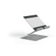 Tablet tartó állvány, asztali, DURABLE RISE, ezüst (D894023)