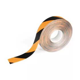   Jelölőszalag, 50 mm x 30 m, 0,5 mm, DURABLE, DURALINE® , sárga-fekete (DB1021130)