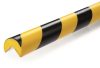 Sarokvédő profil, DURABLE C25R, sárga-fekete (DB1100130)