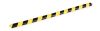Csővédő profil, DURABLE P30, sárga-fekete (DB1115130)