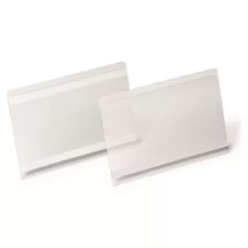   Logisztikai zseb, A5, fekvő, DURABLE HARD COVER, öntapadó csíkkal, átlátszó (DB118319)