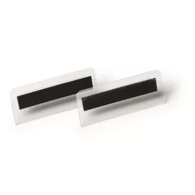   Logisztikai zseb, 100x38 mm, fekvő, DURABLE, mágneses, átlátszó (DB119519)