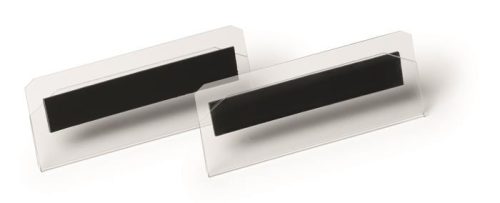 Logisztikai zseb, 100x38 mm, fekvő, DURABLE, mágneses, átlátszó (DB119519)
