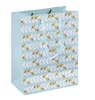 Ajándéktáska, zsinórfüles, 18x23x10 cm, DONAU Home, vegyes minta (DB15085271)