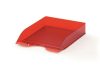 Irattálca, műanyag, DURABLE, Basic, áttetsző piros (DB1701672003)