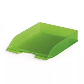   Irattálca, műanyag, DURABLE, Basic, áttetsző zöld (DB1701673017)