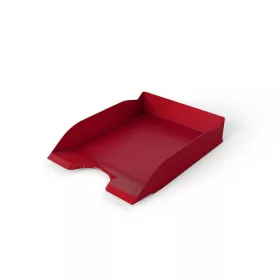 Irattálca, műanyag, DURABLE, Basic, piros (DB1701674080)