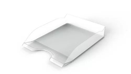 Irattálca, műanyag, DURABLE, Basic, áttetsző (DB1701674400)