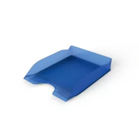   Irattálca, műanyag, DURABLE, Basic, áttetsző kék (DB1701674540)