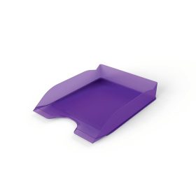   Irattálca, műanyag, DURABLE, Basic, áttetsző lila (DB1701674992)