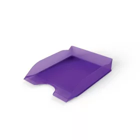   Irattálca, műanyag, DURABLE, Basic, áttetsző lila (DB1701674992)