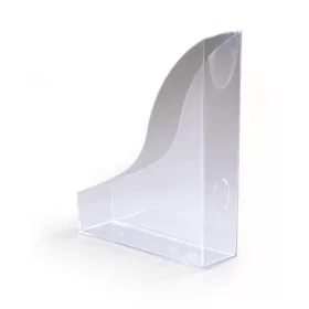   Iratpapucs, műanyag, 73 mm, DURABLE, Basic, áttetsző (DB1701711400)