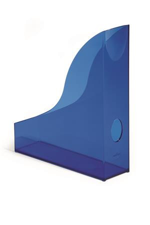 Iratpapucs, műanyag, 73 mm, DURABLE, Basic, áttetsző kék (DB1701712540)