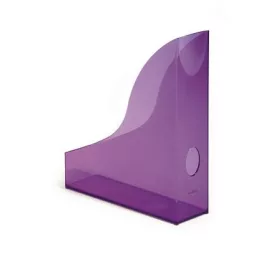   Iratpapucs, műanyag, 73 mm, DURABLE, Basic, áttetsző lila (DB1701712992)