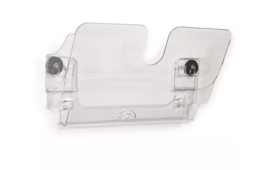 Prospektustartó, fali, fekvő, A4, mágneses, DURABLE FLEXIPLUS, áttetsző (DB1709021400)