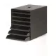 Irattároló, műanyag, 7 fiókos, DURABLE Idealbox Plus, antracit (DB1712001058)