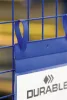 Logisztikai zseb, A4, álló, DURABLE, szalaggal, kék (DB175007)