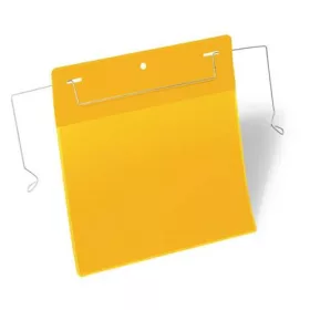   Logisztikai zseb, A5, fekvő, DURABLE, dróttal, sárga (DB175204)