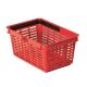 Bevásárlókosár, műanyag, 19 l, DURABLE, piros (DB1801565080)