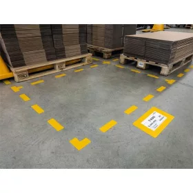   Padlójelölő ablak, sárga, A5, eltávolítható, DURABLE (DB180704)