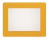 Padlójelölő ablak, sárga,  A4, eltávolítható, DURABLE (DB180804)