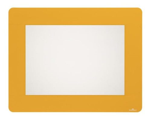 Padlójelölő ablak, sárga,  A4, eltávolítható, DURABLE (DB180804)