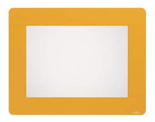 Padlójelölő ablak, sárga, A4, eltávolítható, DURABLE (DB180804)