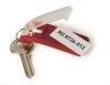 Kulcscímke, műanyag, DURABLE KEY CLIP, vegyes színek (DB195700)