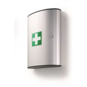   Elsősegélyláda, 3 részes, üres, DURABLE, L, ezüst (DB197323)