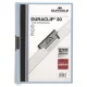 Gyorsfűző, klipes, A4, DURABLE DURACLIP&reg; 30, kék (DB220006)
