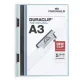 Gyorsfűző, klipes, A3, DURABLE DURACLIP&reg; 60, kék (DB221806)
