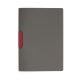 Gyorsfűző, klipes, A4, DURABLE DURASWING® COLOR 30, piros (DB230403)
