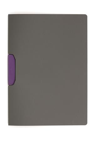 Gyorsfűző, klipes, A4, DURABLE DURASWING® COLOR 30, lila (DB230412)