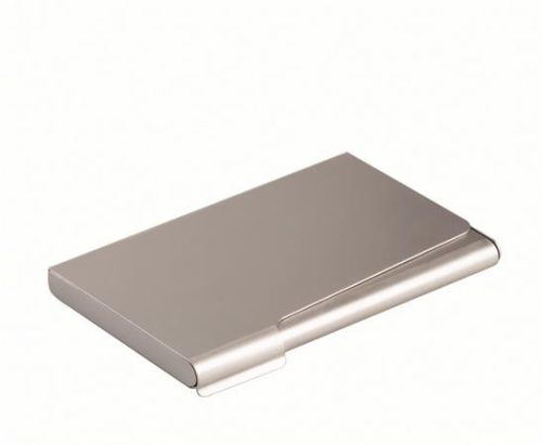 Névjegykártyatartó tárca, fém, 20 db-os, DURABLE, matt ezüst (DB241523)