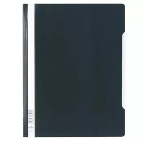 Gyorsfűző, PP, A4+, DURABLE, fekete (DB257001)